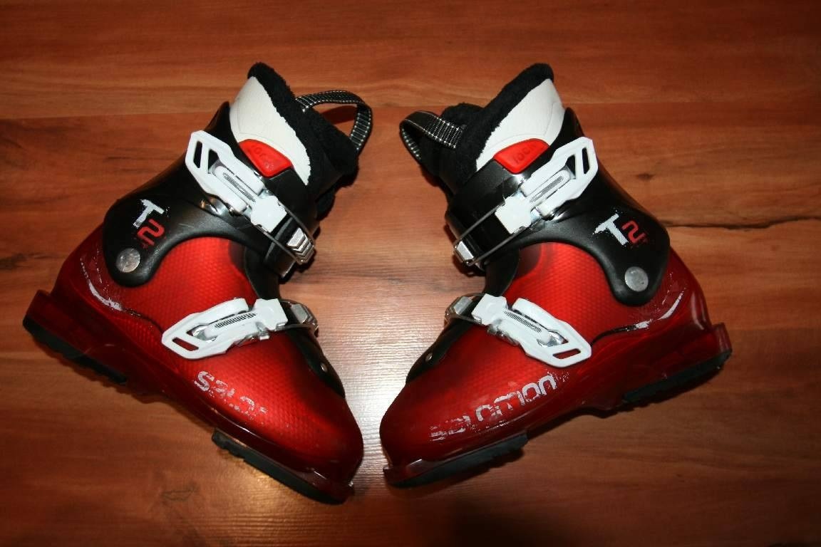 detské lyže Dynamic 90 cm , lyžiarky salomon - 3