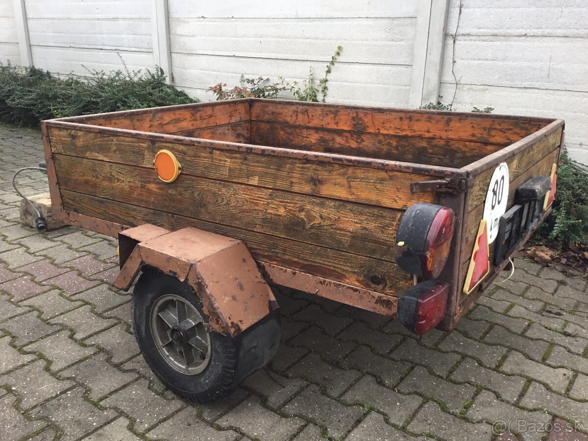 PRÍVESNÝ VOZÍK AK-2 - 3