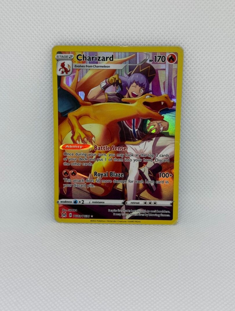 Pokémon karta Charizard TG03– MP – ORIGINÁL - 3