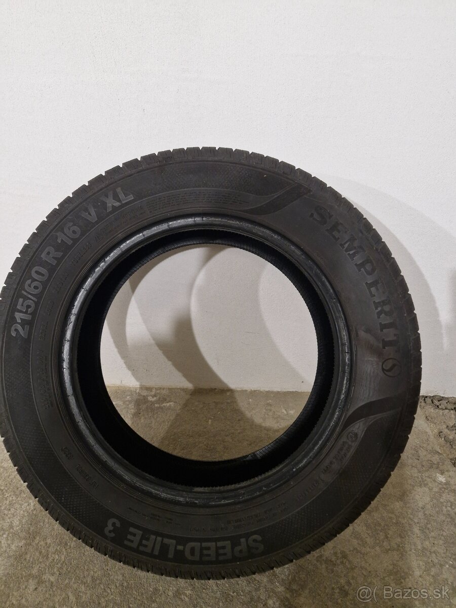 Letné pneumatiky Semperit speed life 3 215/60 r16 - 3