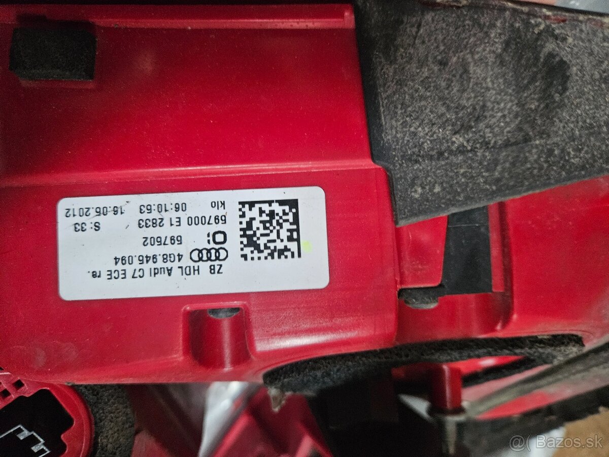 Audi A7 zadné svetlá - 3