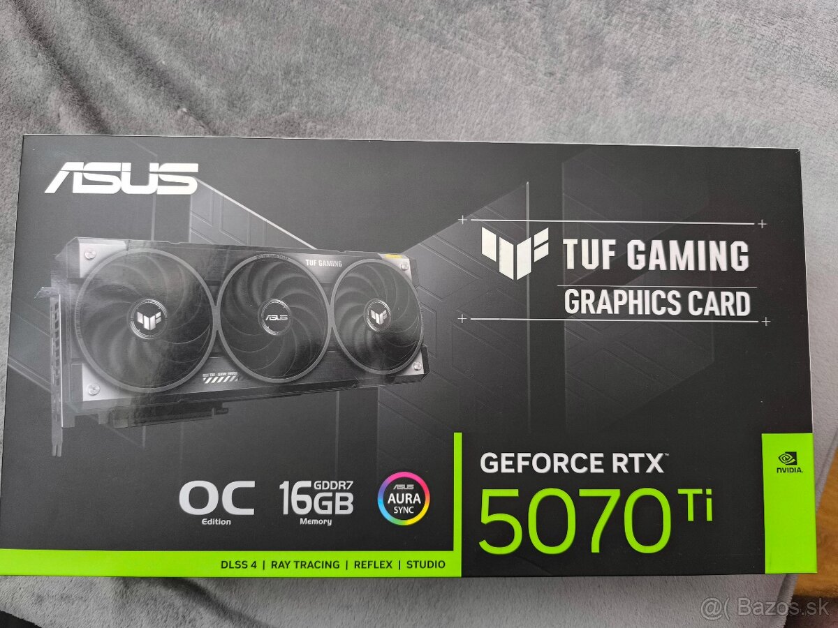 Asus Tuf Gaming GeForce RTX 5070 Ti 16GB - 3