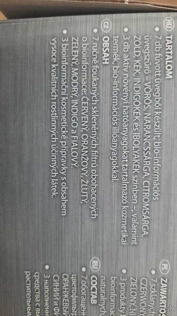 Bioptron farebne filtre - 3