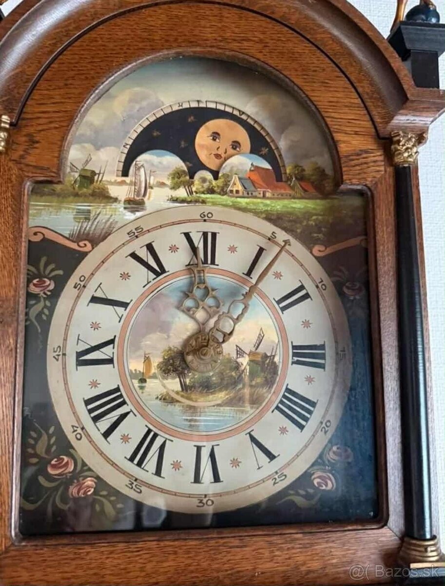 Original Holandske hodiny s budíkom - 3