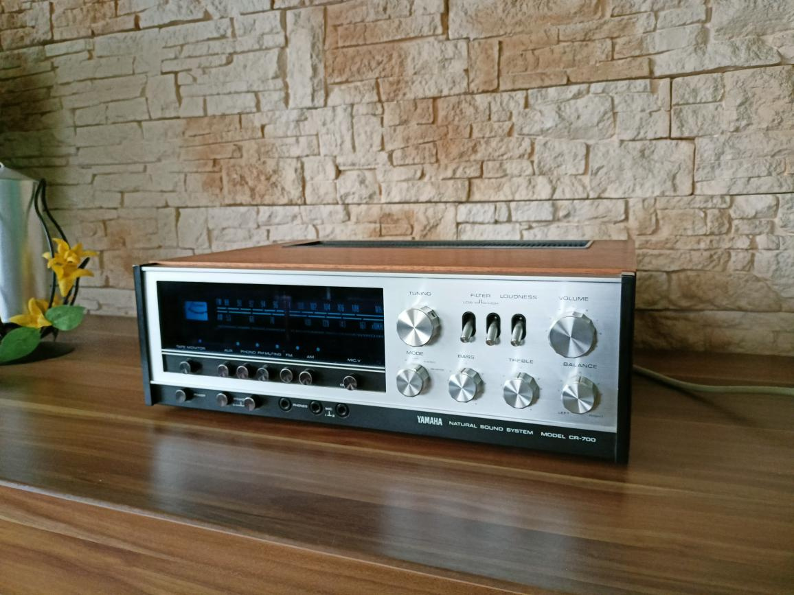 ♫ Pěkný vintage stereo receiver YAMAHA CR-700 - JAPAN ♫ - 3