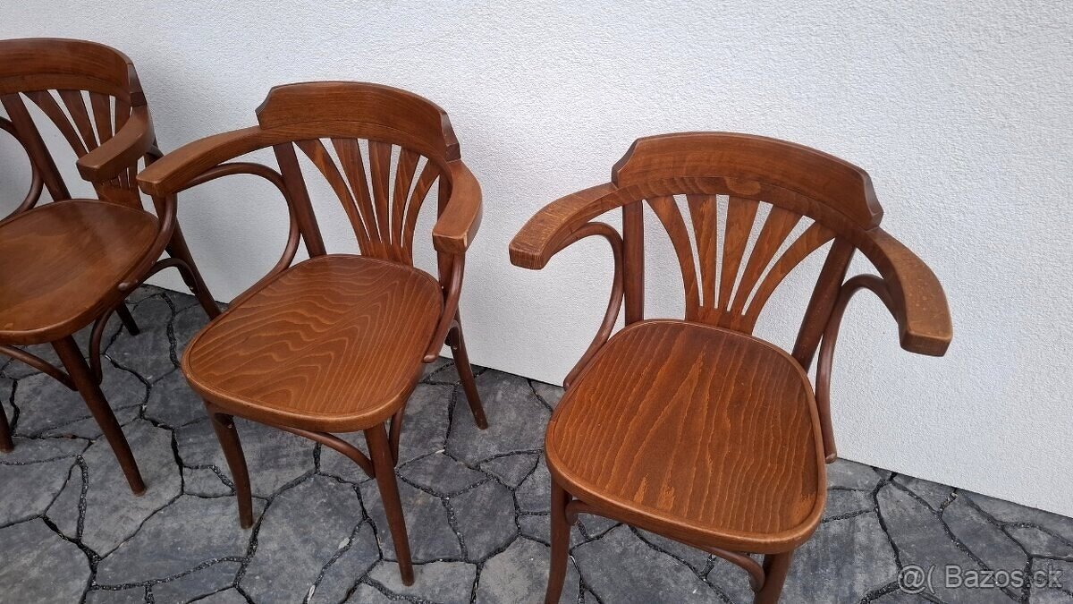 Jídelní stoličky TON č.24 - 4ks - 3