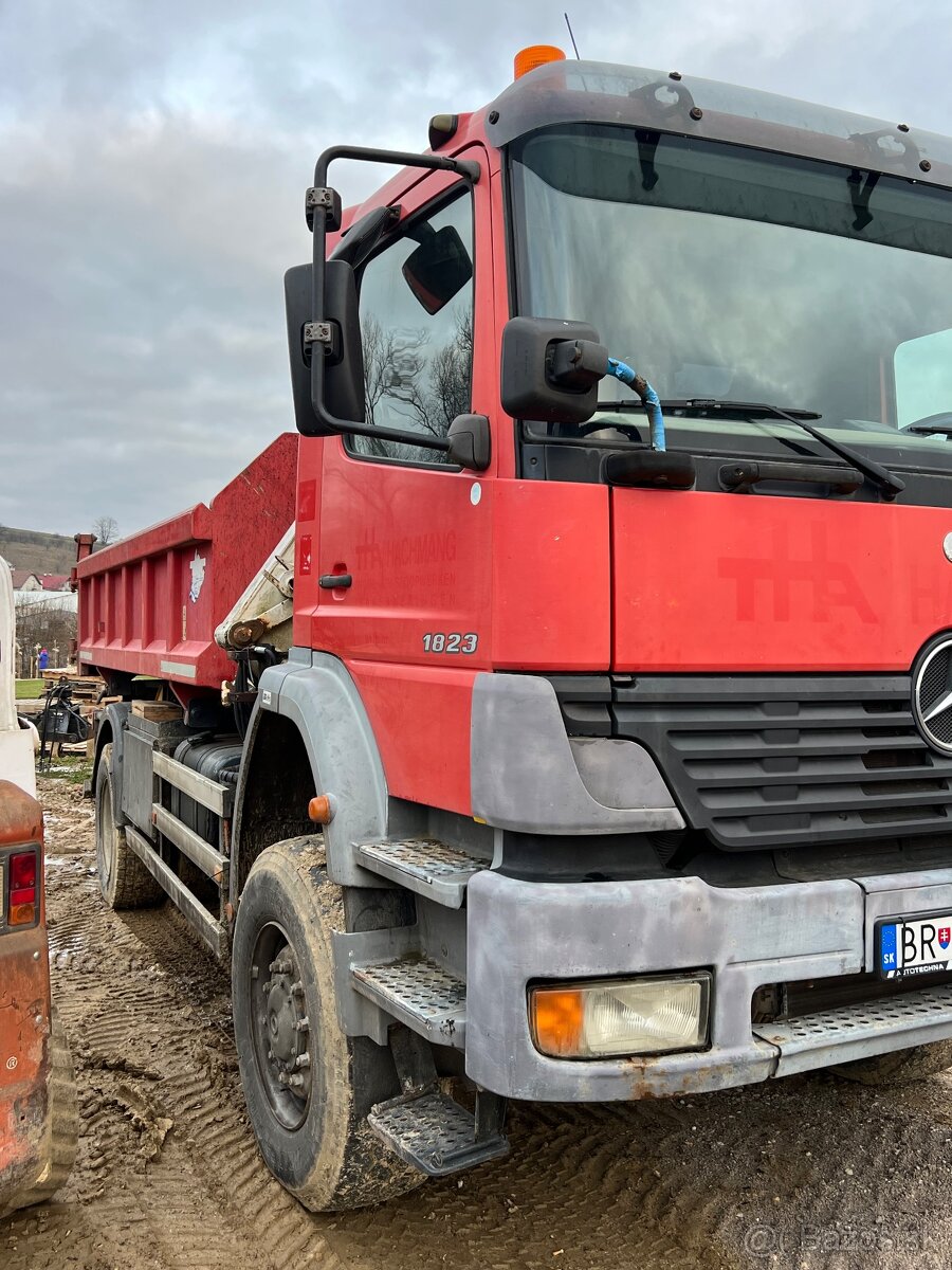 Mercedes Atego 4x4 hydraulicka ruka - 3
