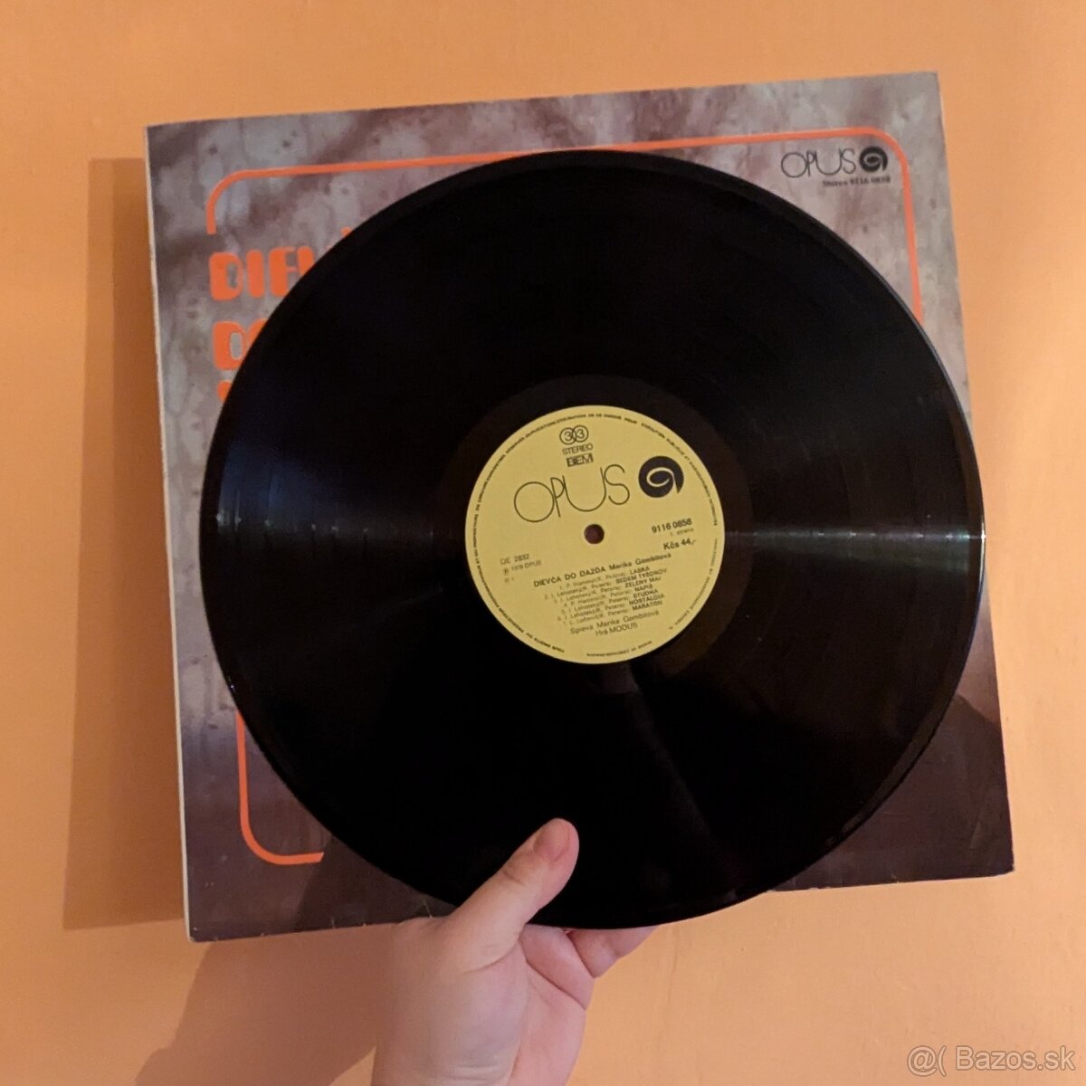 Dievča do dažďa Marika Gombitová LP 1982 Opus VG+ - 3