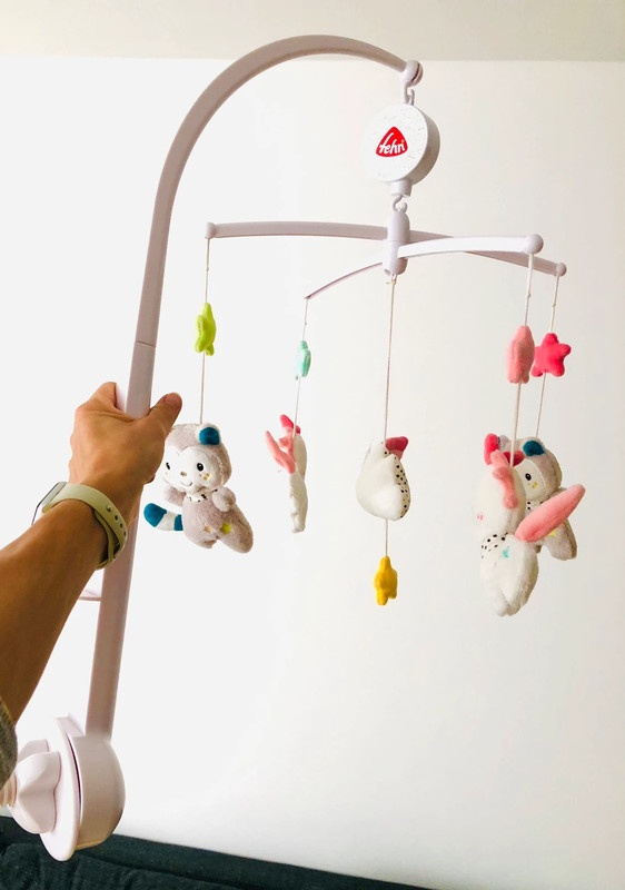 Kolotoč nad postieľku Fehn - kvalitny - 3