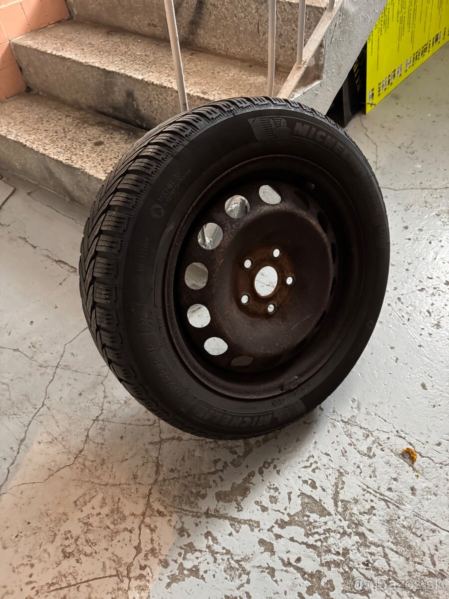 Zimné pneu+disky 205/55 R16 - 3