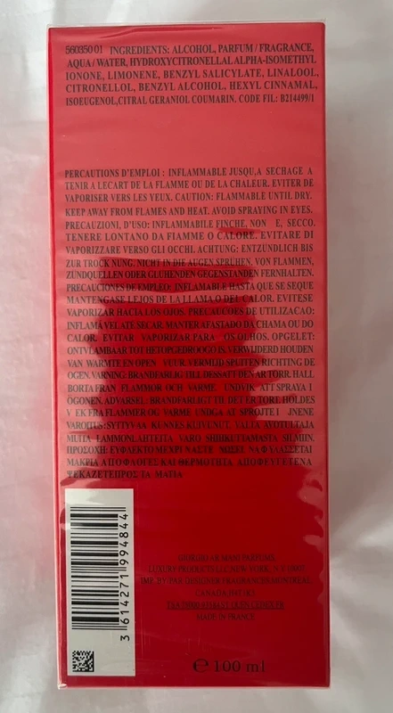 Giorgo armani - Si passione - 100ml - 3