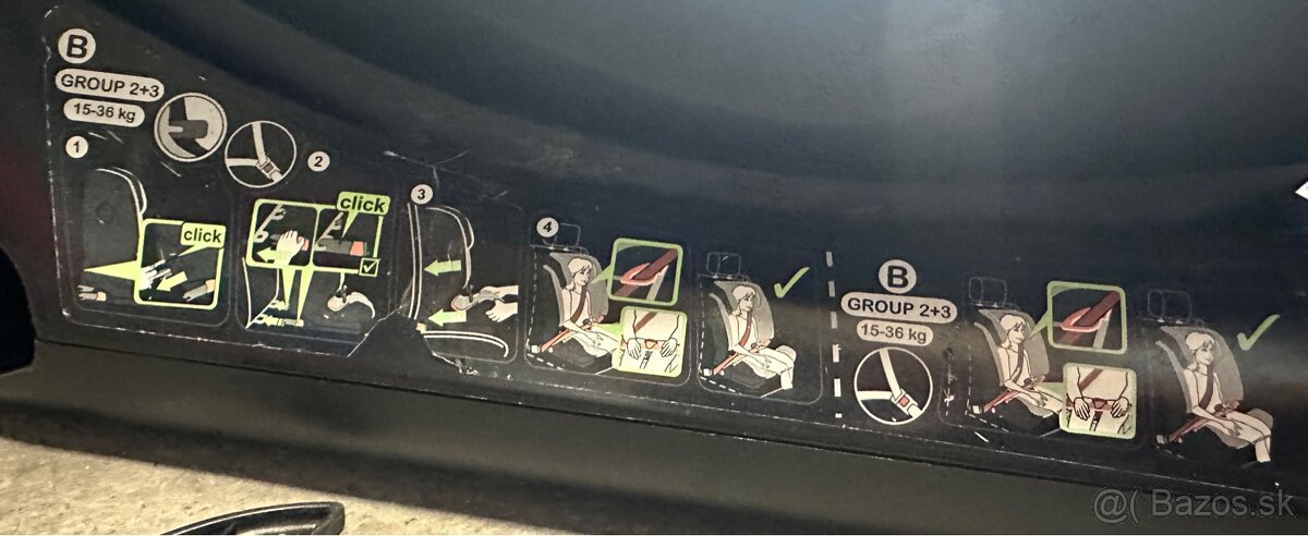 Autosedacka Römer Britax isofix - 3