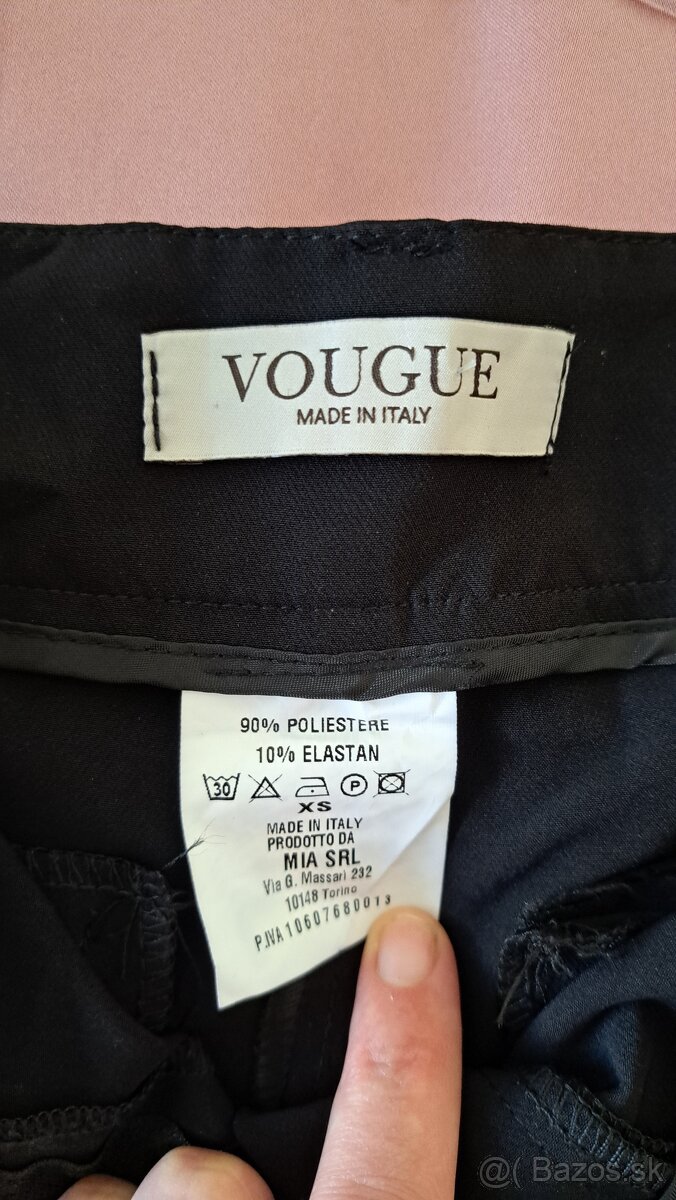 Čierne nohavice Vougue - 3