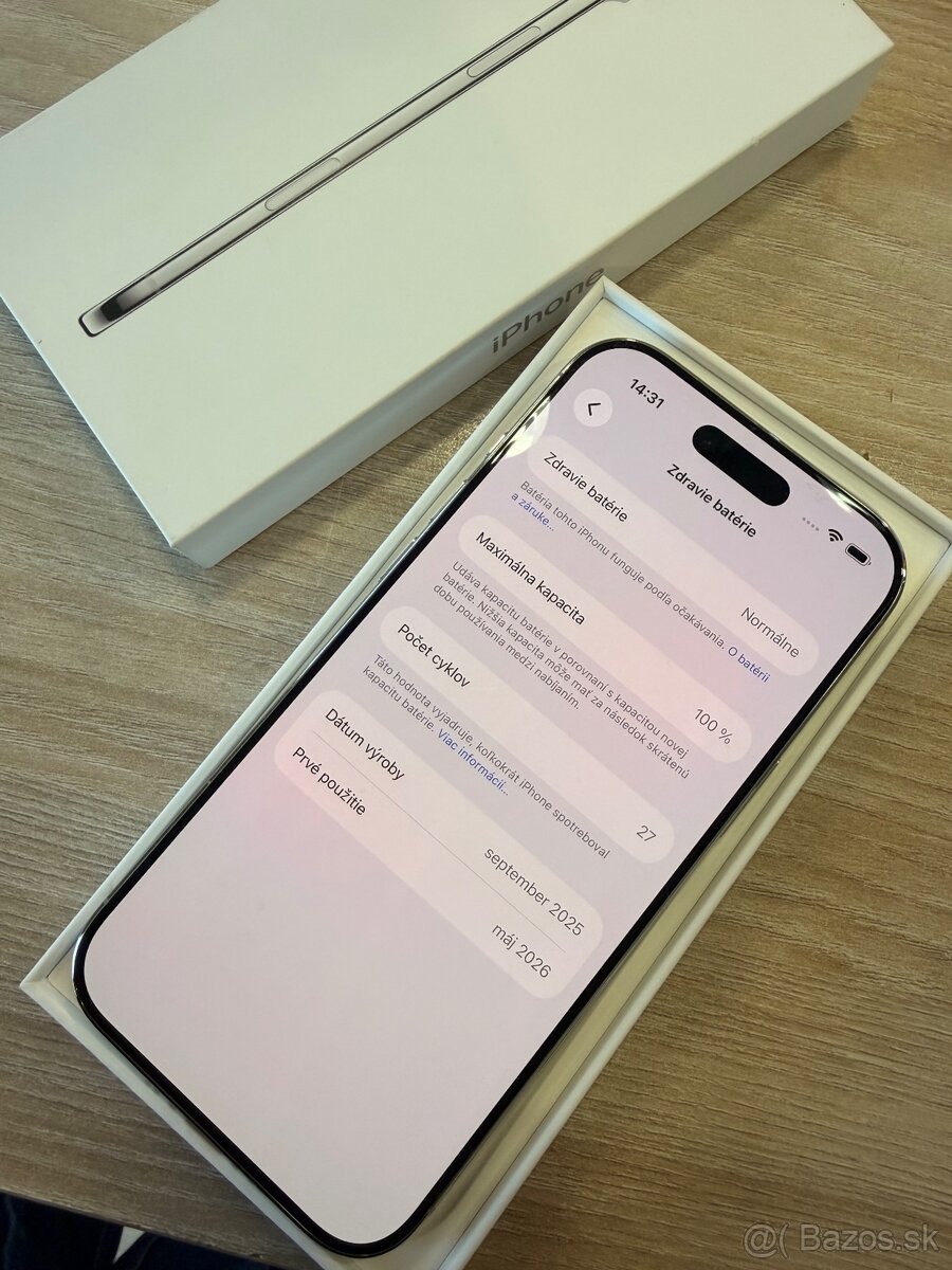 Apple iPhone Air 256 GB - 100% batéria - 3