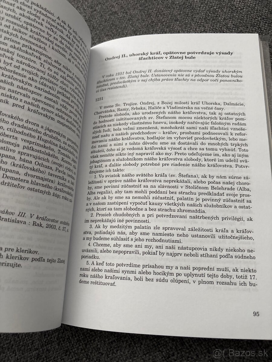 Pramene k právnym dejinám Slovenska I - 3