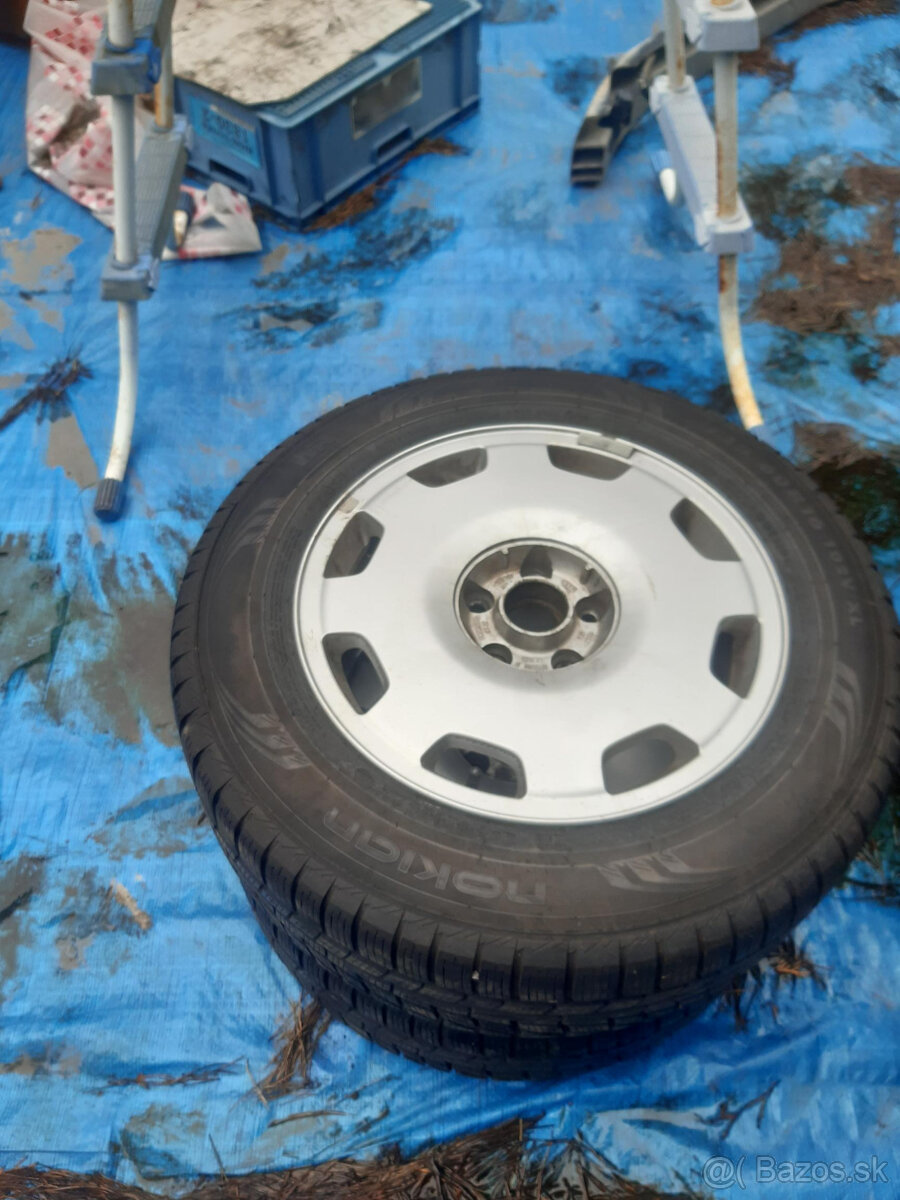 ALU KOLA 16 audi A8, A6, A4, 4D0601025P+ letní nebo zimní - 3