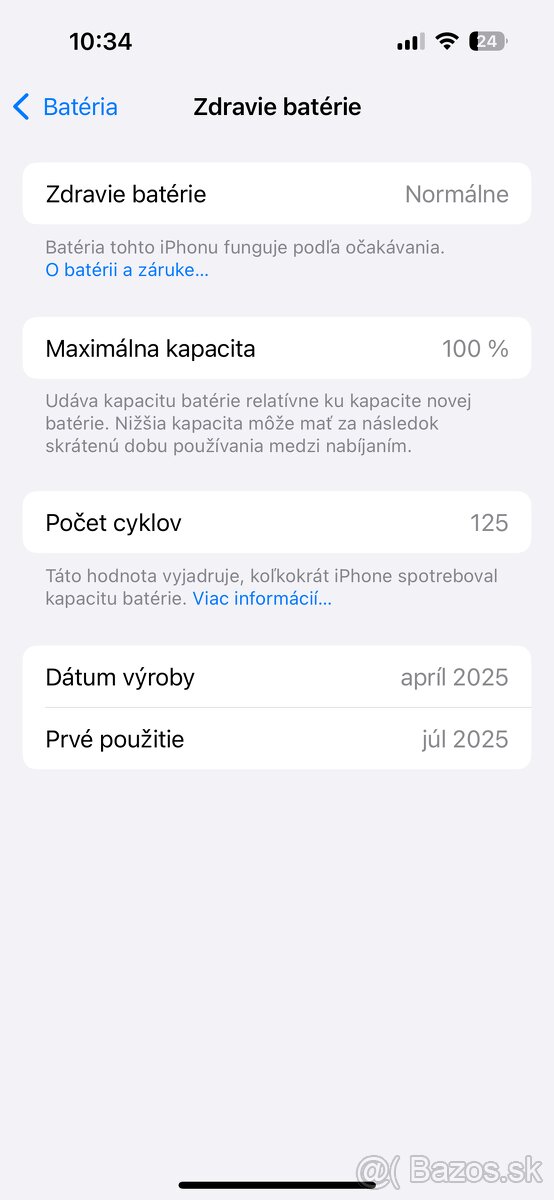 📱 iPhone 16 128 GB – čierny, 100% batéria + príslušenstvo - 3