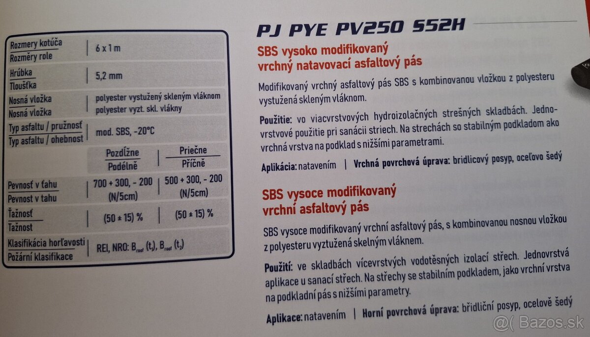 Strešný asfaltový pás - 3