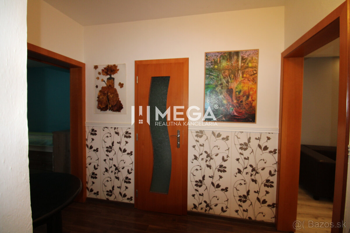 Na prenájom 3i byt, zariadený, prerobený, na Sídlisku III v - 3