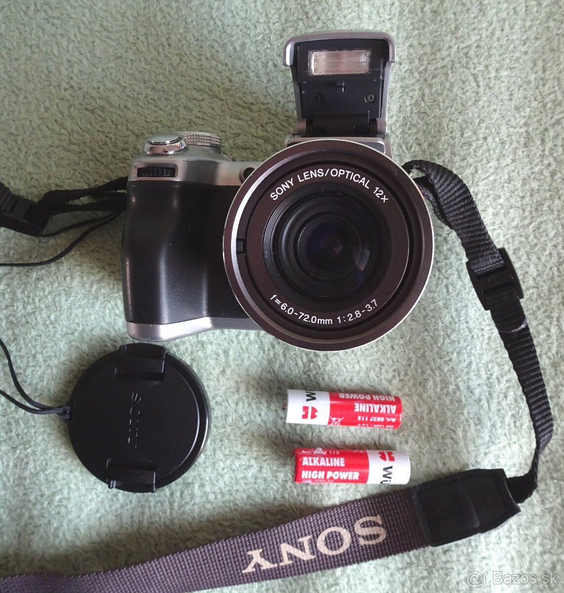 Predám digit. fotoaparát SONY DSC H1 na tužk. batérie - 3