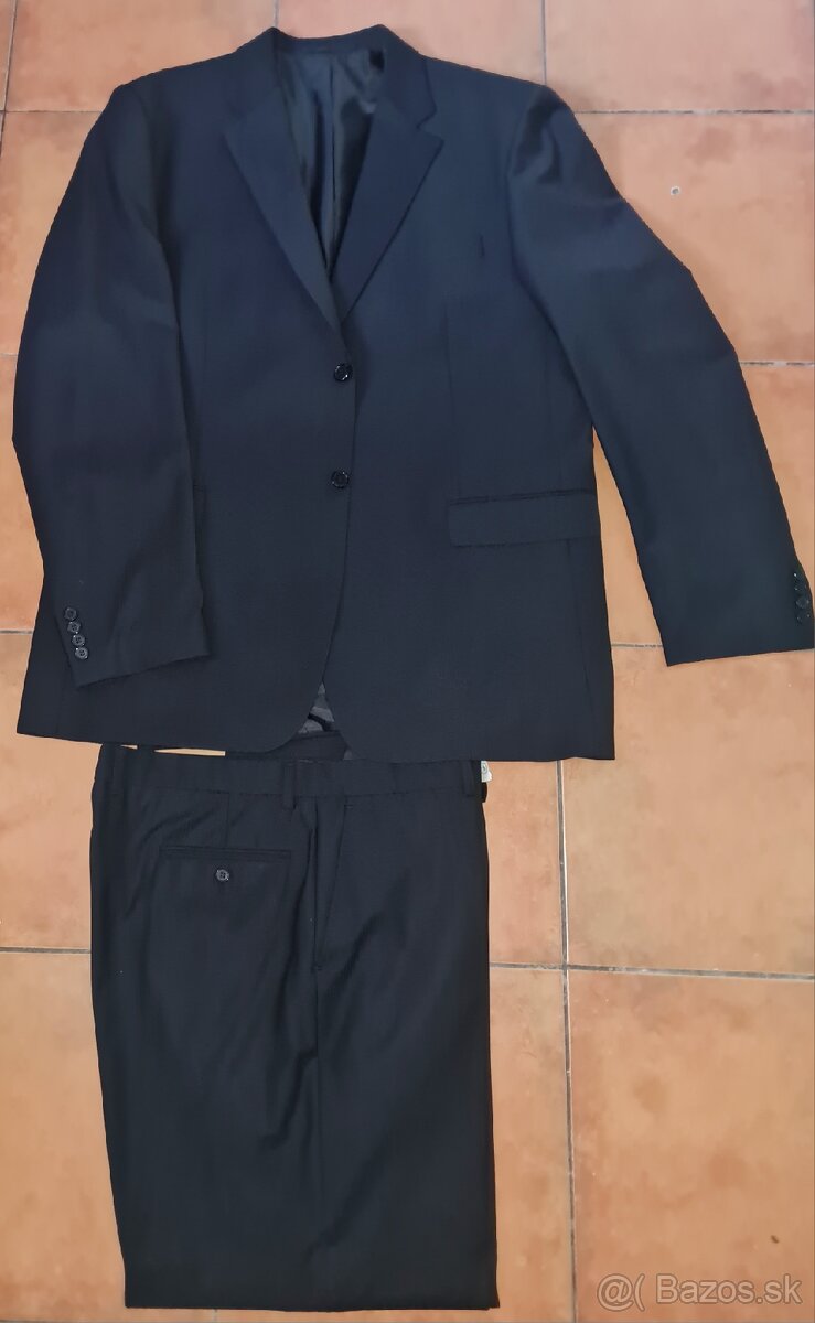 Pánsky oblek 54/56 - 3