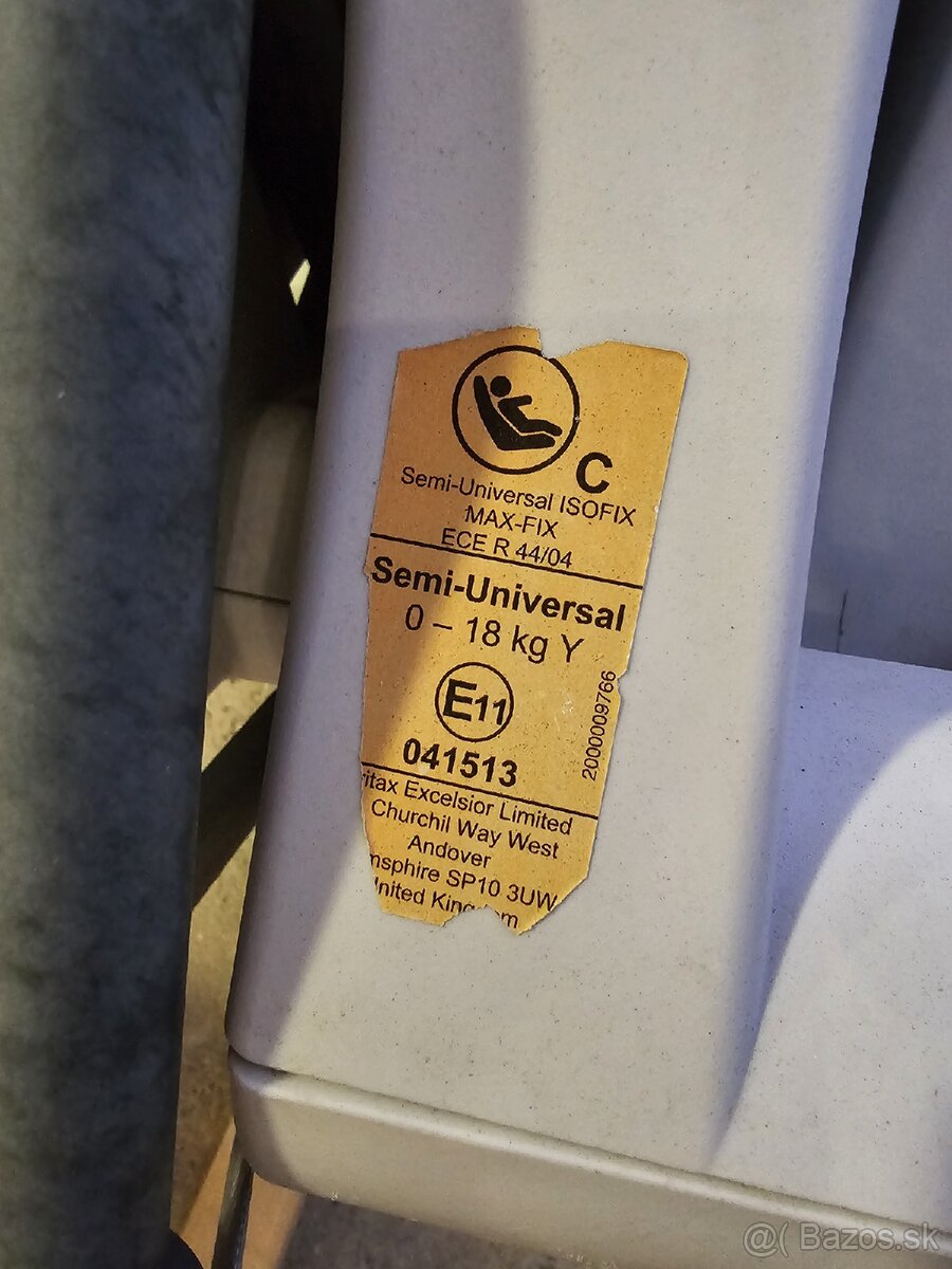 Detska autosedacka Romer MAX-FIX 0-18 kg ISOFIX - 3