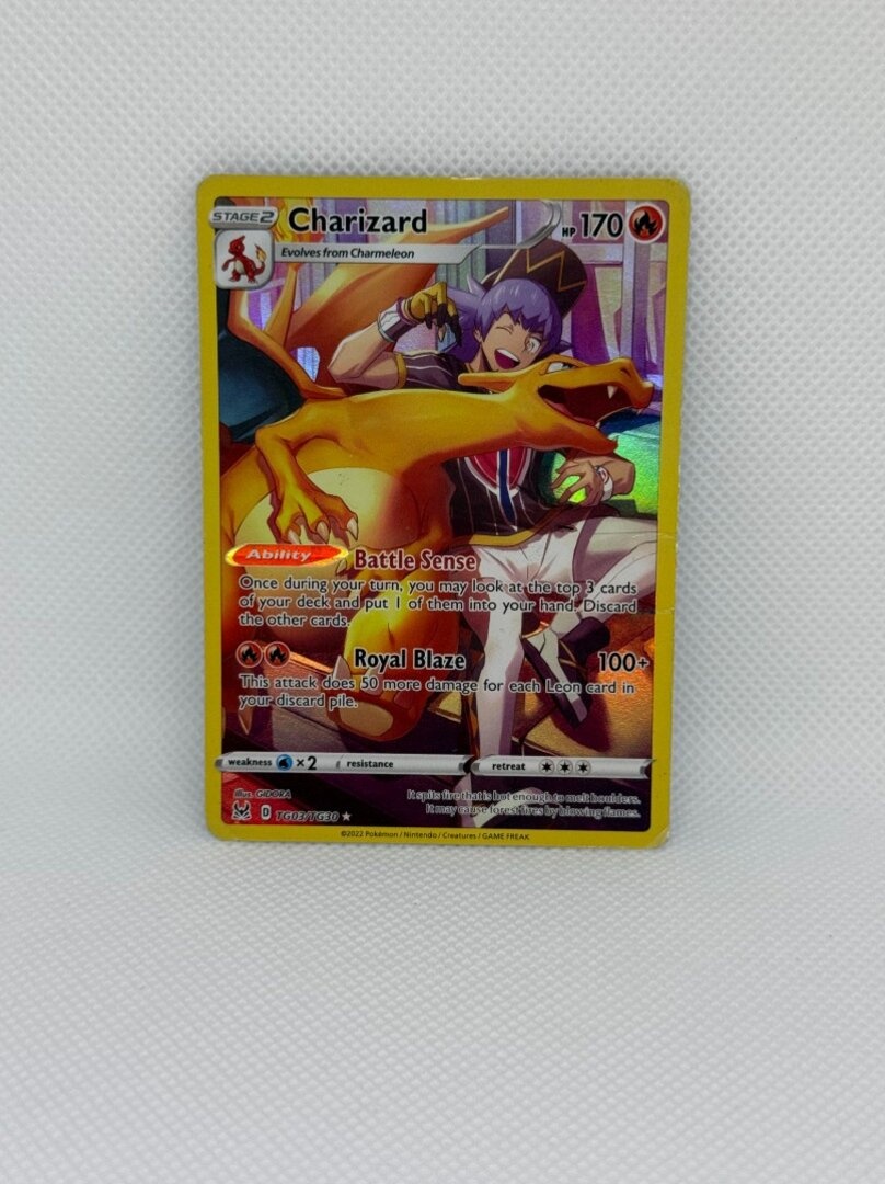 Pokémon karta Charizard TG03– MP – ORIGINÁL - 3