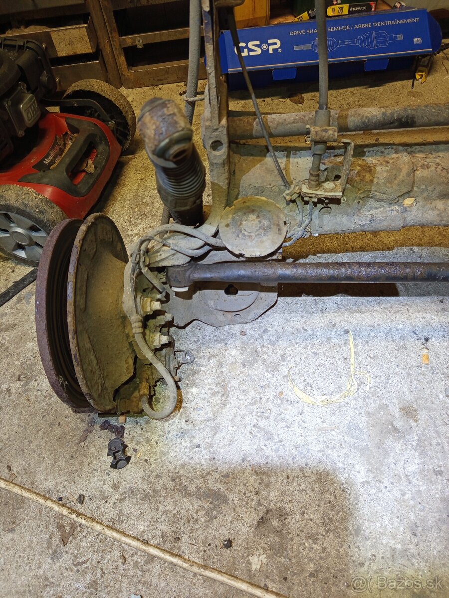 Zadná náprava Peugeot Expert 2008 - 3