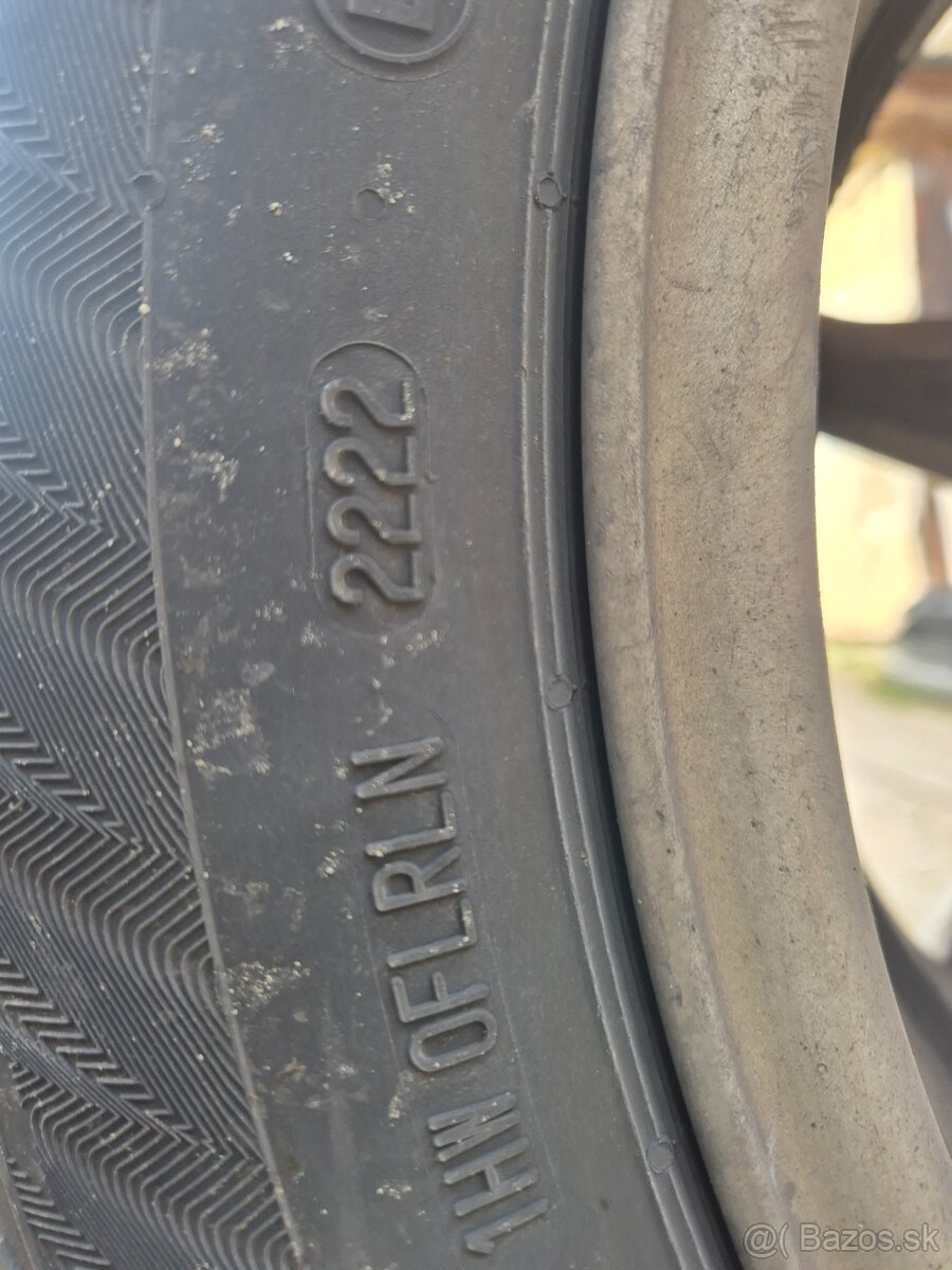 Predám Zimné pneumatiky na elektrónoch 5x112r16 - 3