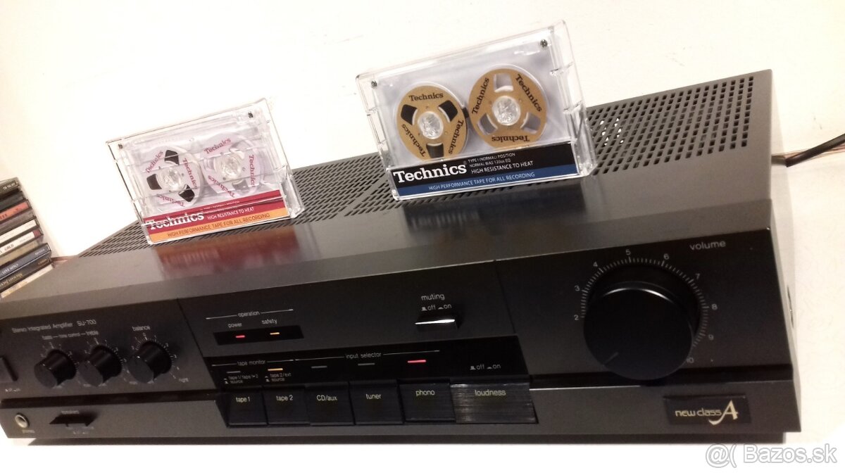 ClassA = 360W zosilnovac TECHNICS SU-700, vyroba Japan, AZ02 - 3
