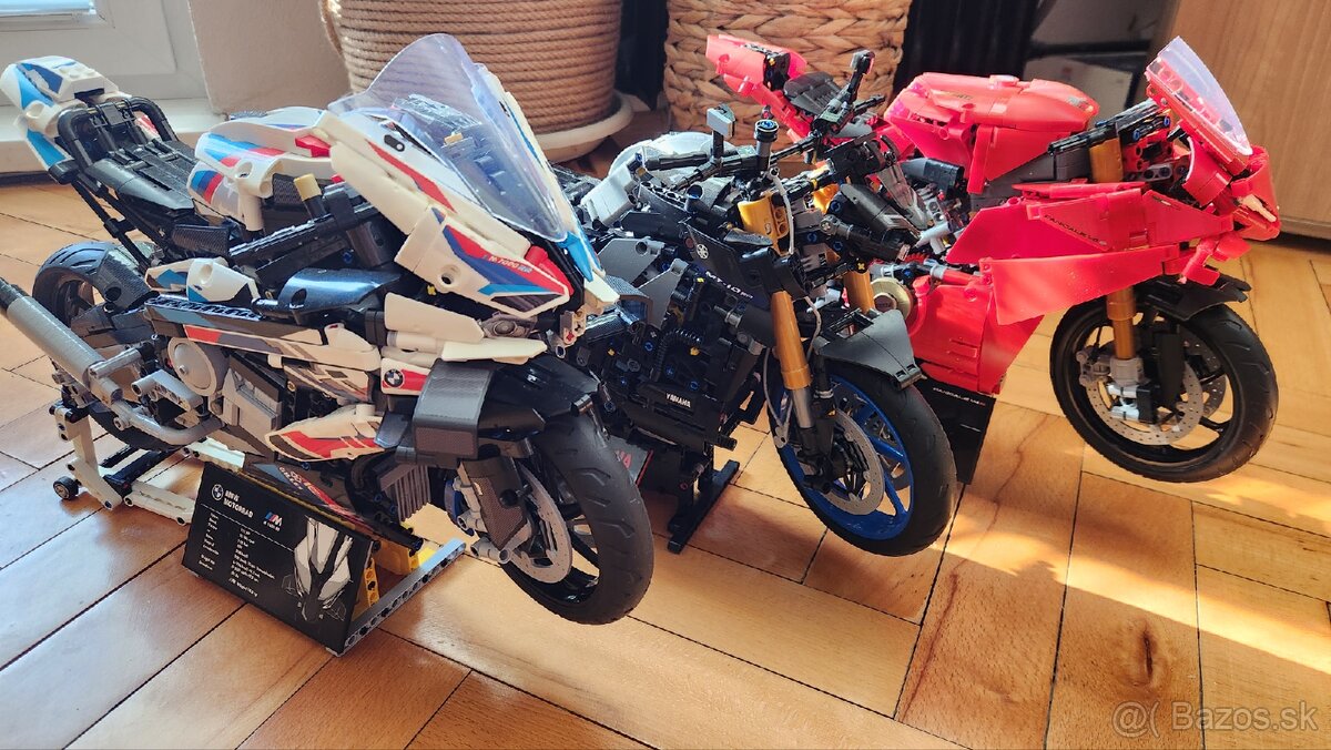 Zbierka 3ks MOTO stavebnic - 3