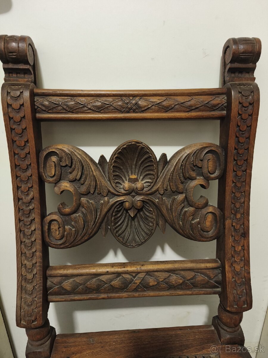 Predam starozitnu stolicku z masivu - 3