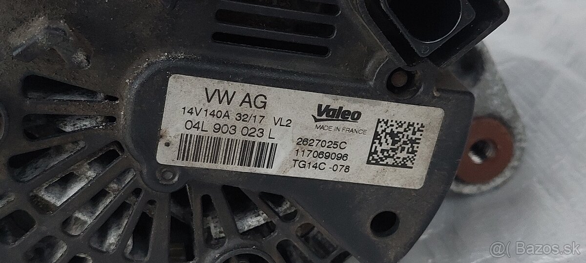 Použitý alternátor 04L903023L - 3