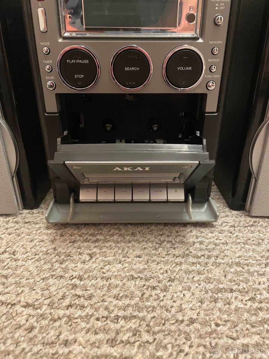 AKAI veža, cassette, cd player - 3