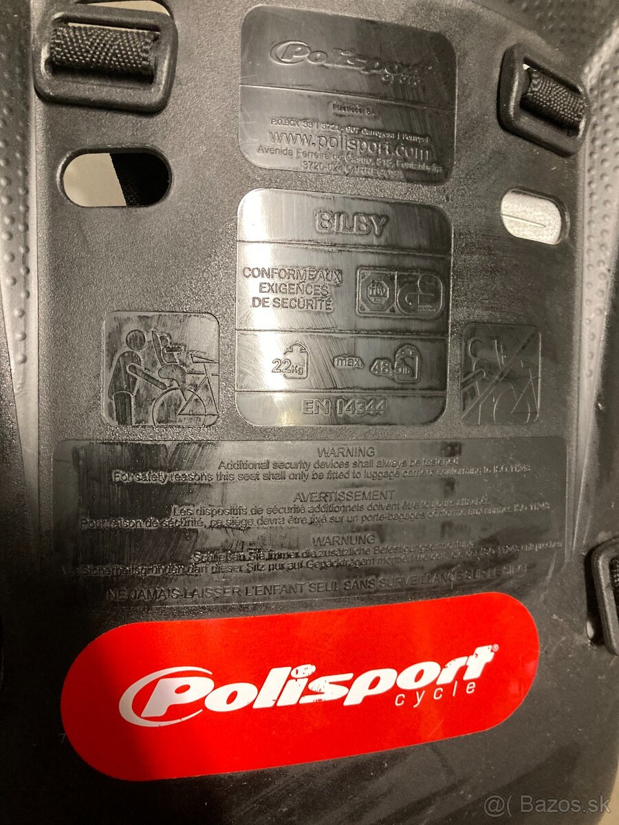 Detská sedačka na bicykel - 3