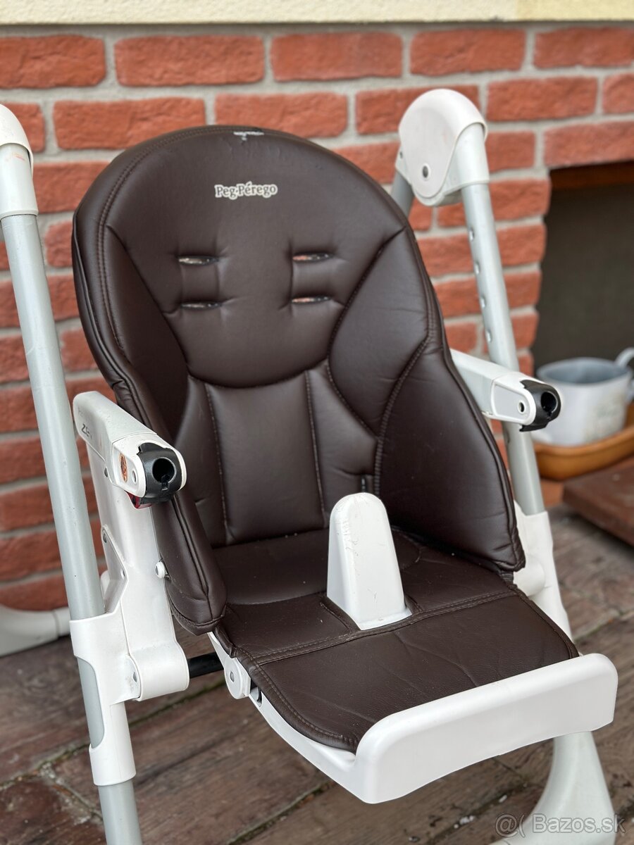 Detská jedálenska stolička PEG PEREGO+ chodak+hojdacka - 3