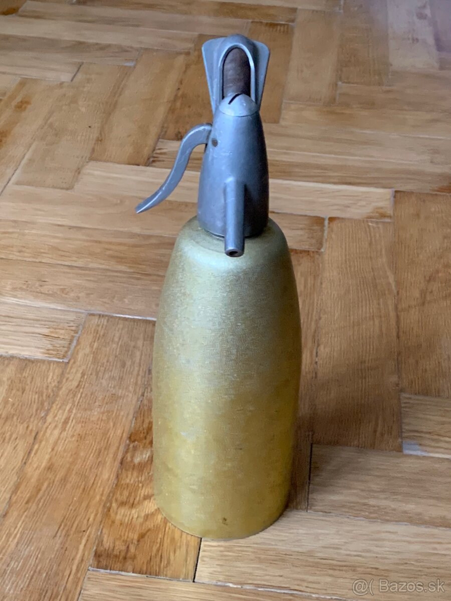 Retro starý CO2 Sodovkovač - 3