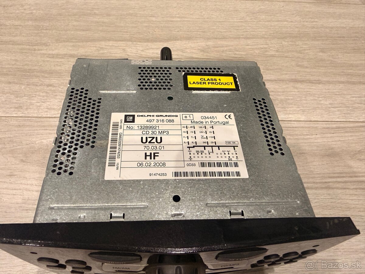 Originál radio Opel Corsa D - 3
