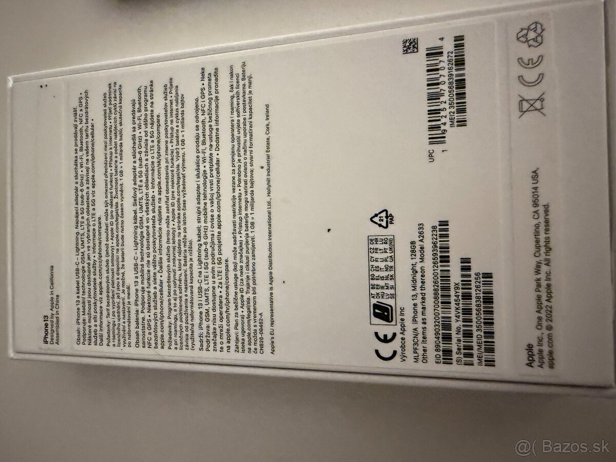 Predám Iphone 13 Midnight 128GB - 3