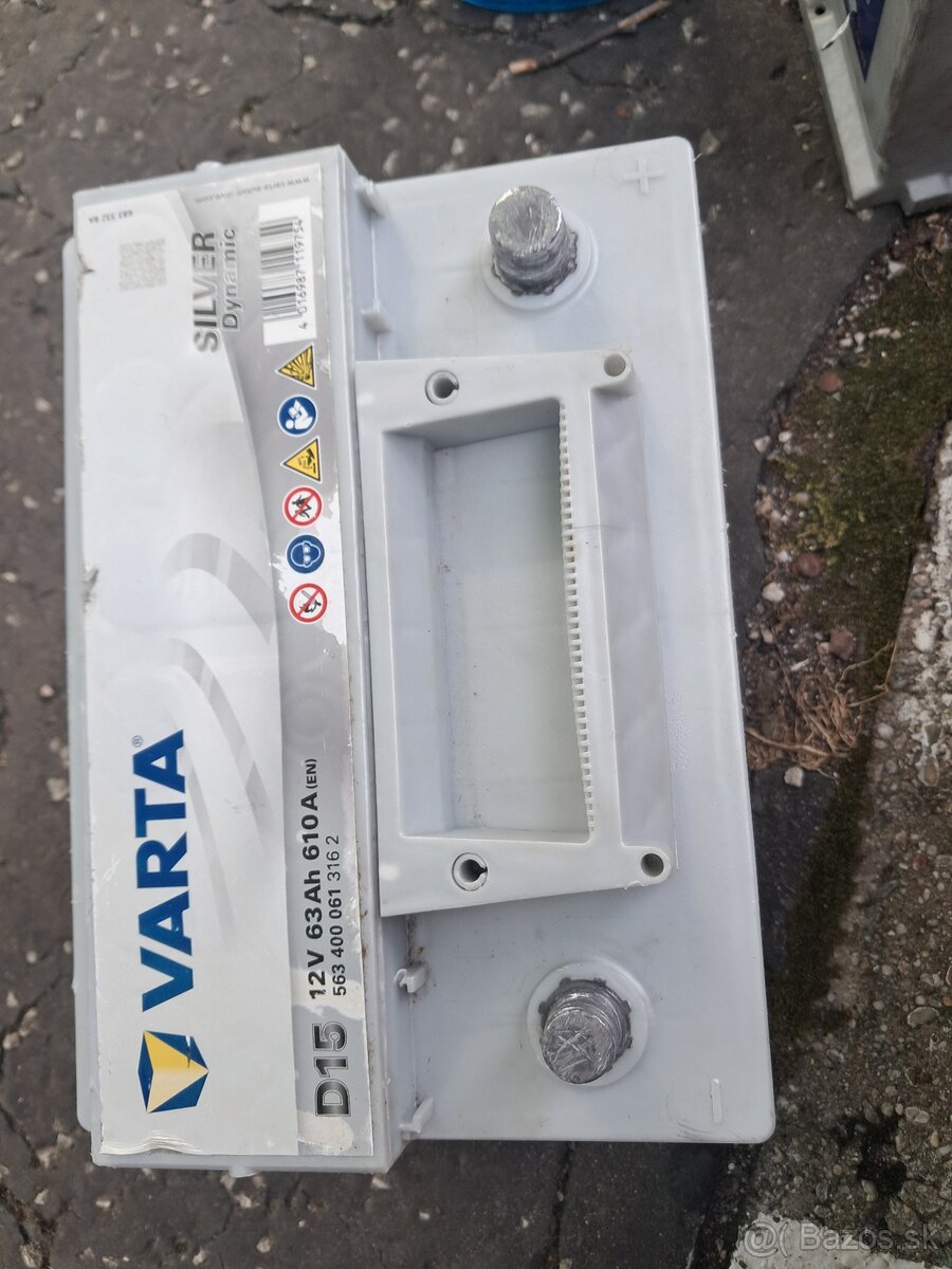 Autobateria VARTA 12V 63Ah 610A - 3