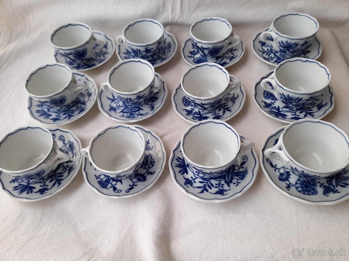 Cibulák rôzne šálky a podšálky aj jednotlivo - 3