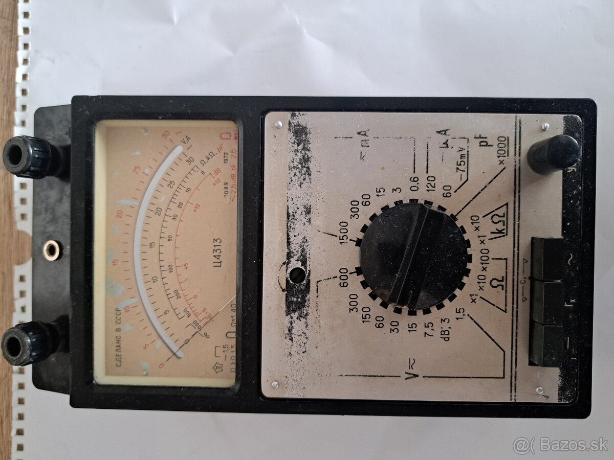 Meracie pristroje RLC10,rusky č4313,UNI 11e - 3