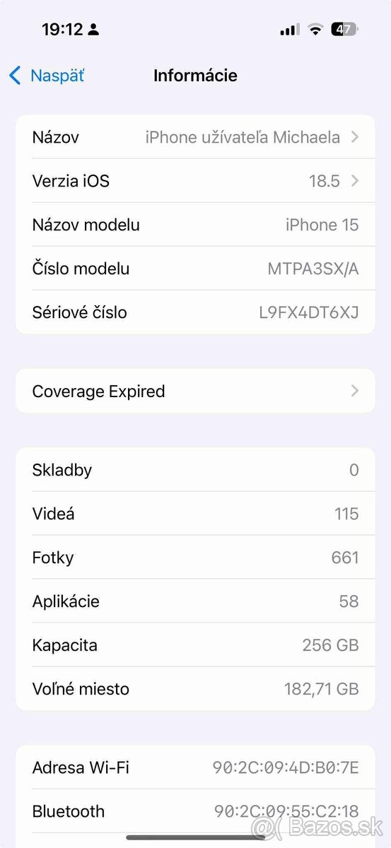 Predam i phone 15, 256 - 3