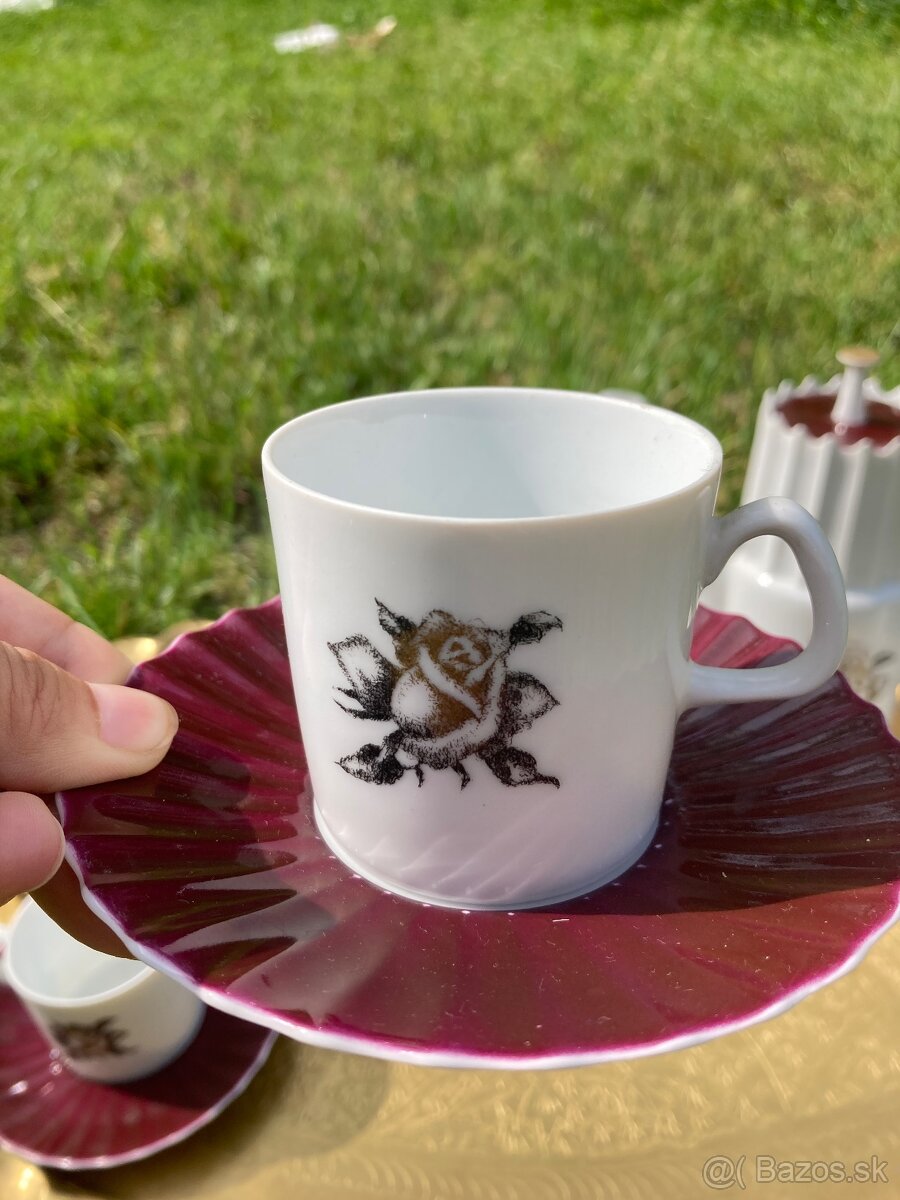 Karlovarský porcelán čajova súprava 17ks - 3