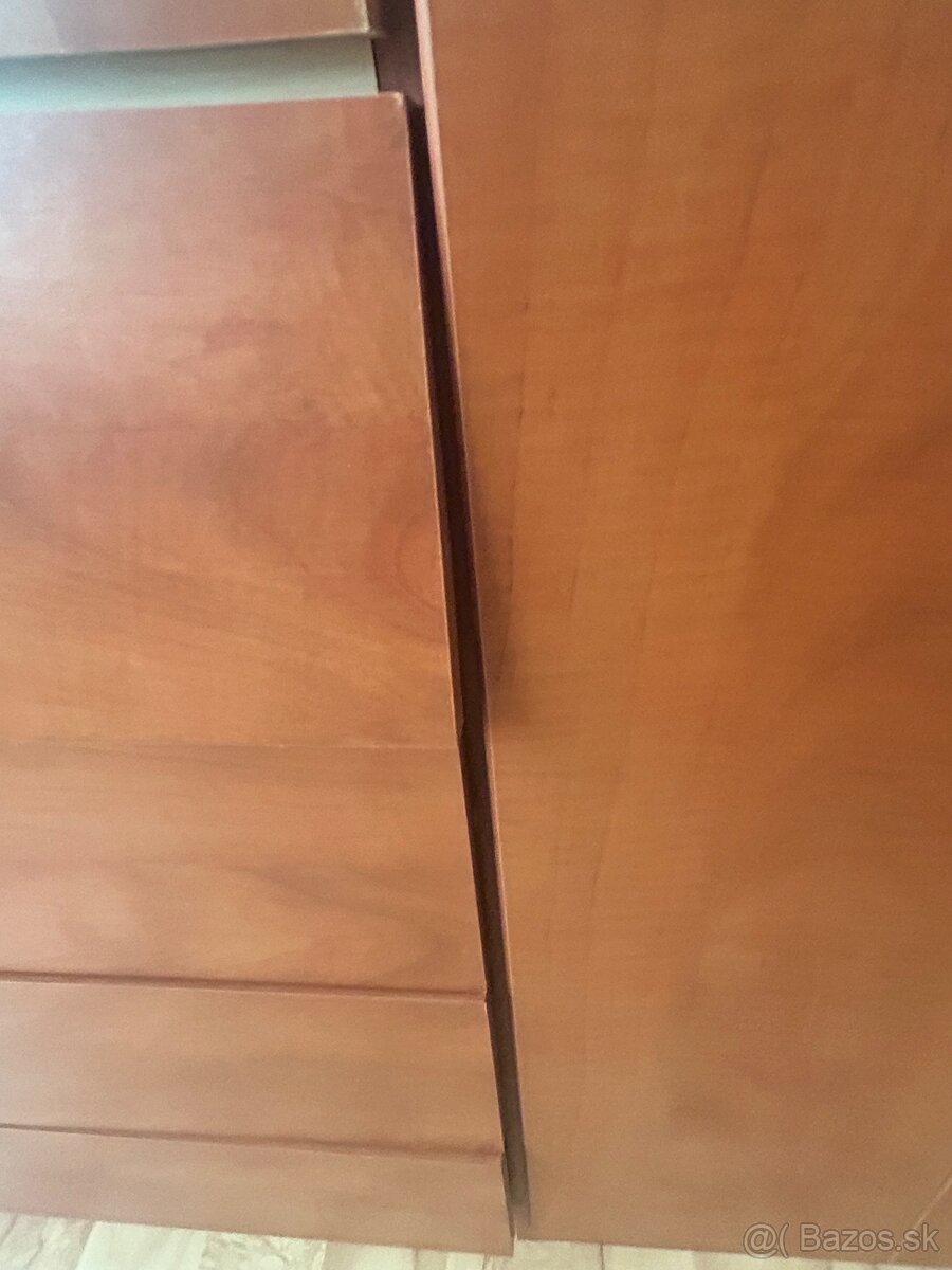 3 diely skrina so zrkadlom a suflikmi - 3