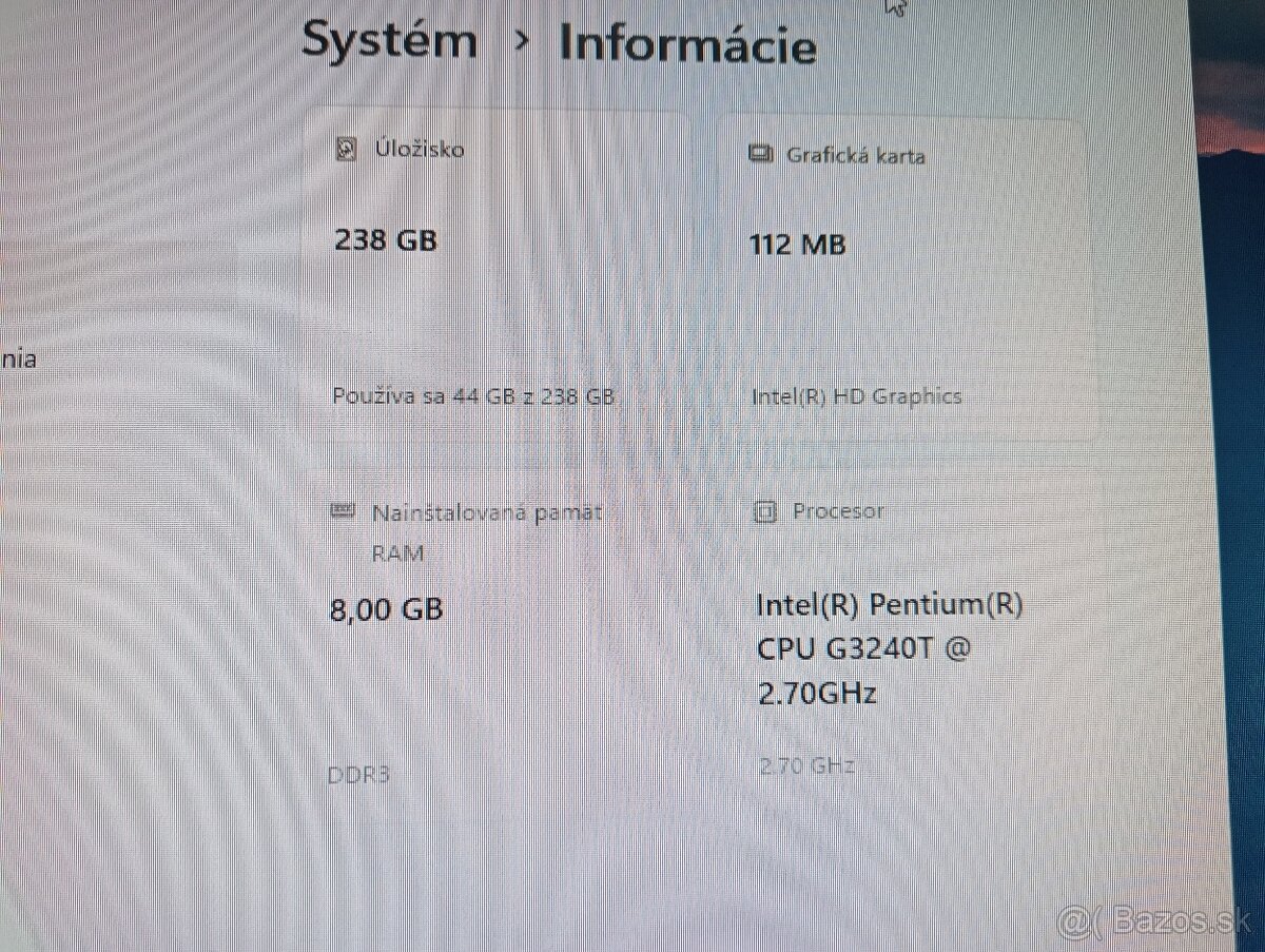 predám mini počítač Lenovo ThinkCentre M73 + Windows 11 - 3