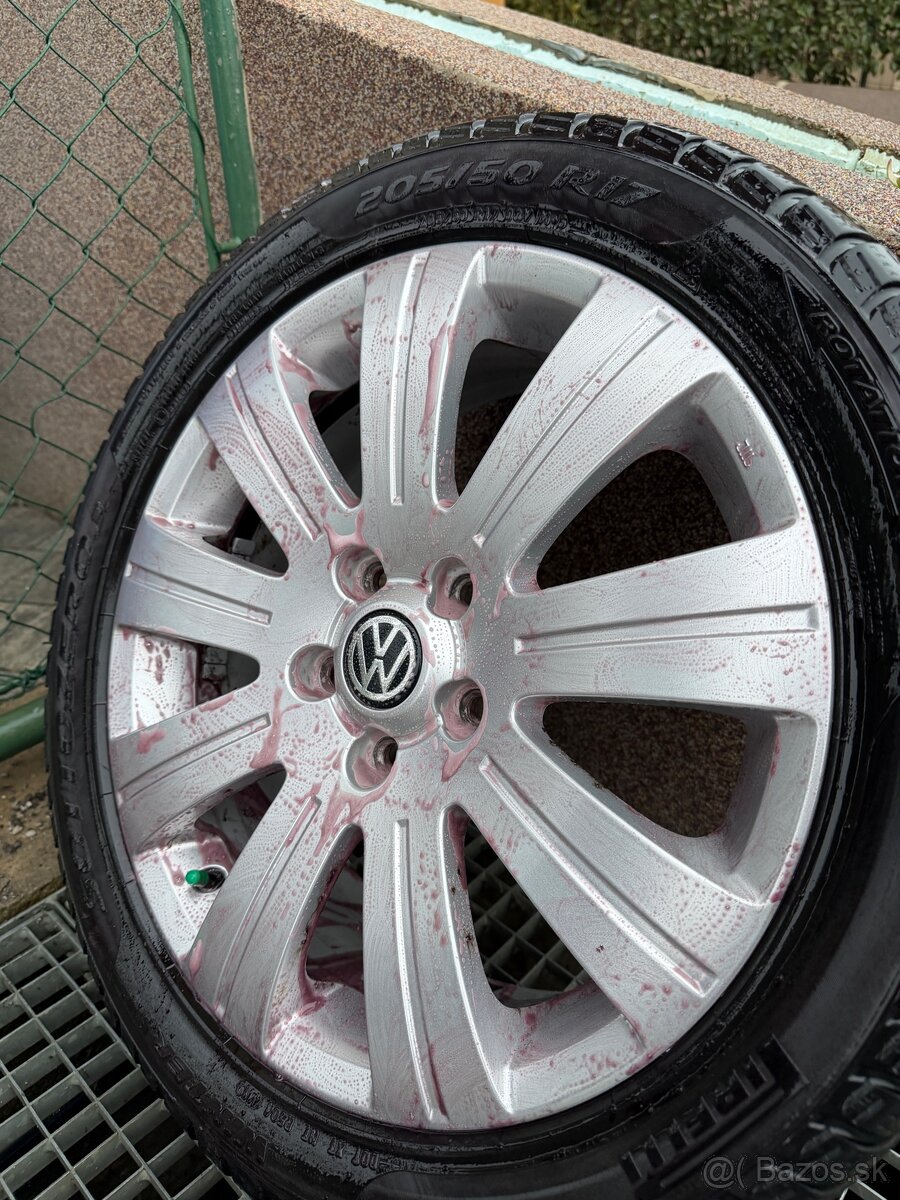 Predám alu kolesá r17, 5x112 - 3