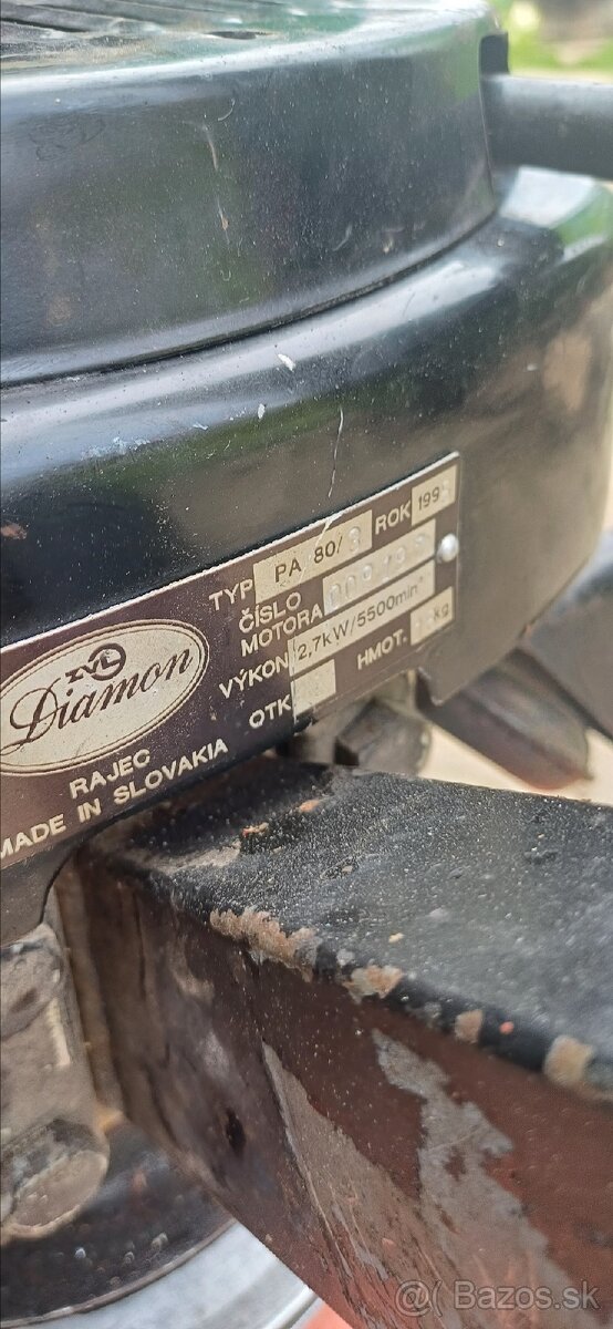 Predám kosačku s motorom Diamond 80 - 3