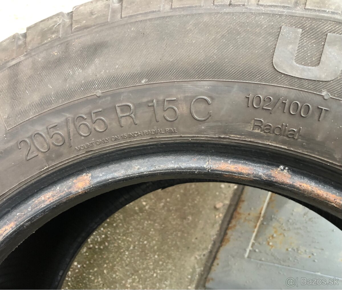UNIROYAL 205/65 R15C letné - 3