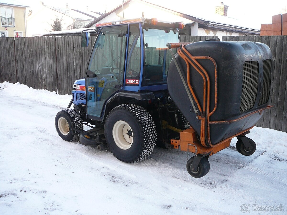 Malotraktor ISEKI 3240 se sekačkou - 3